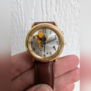 Vintage Disney By SII Winnie The Pooh Animated Watch Water Resistant